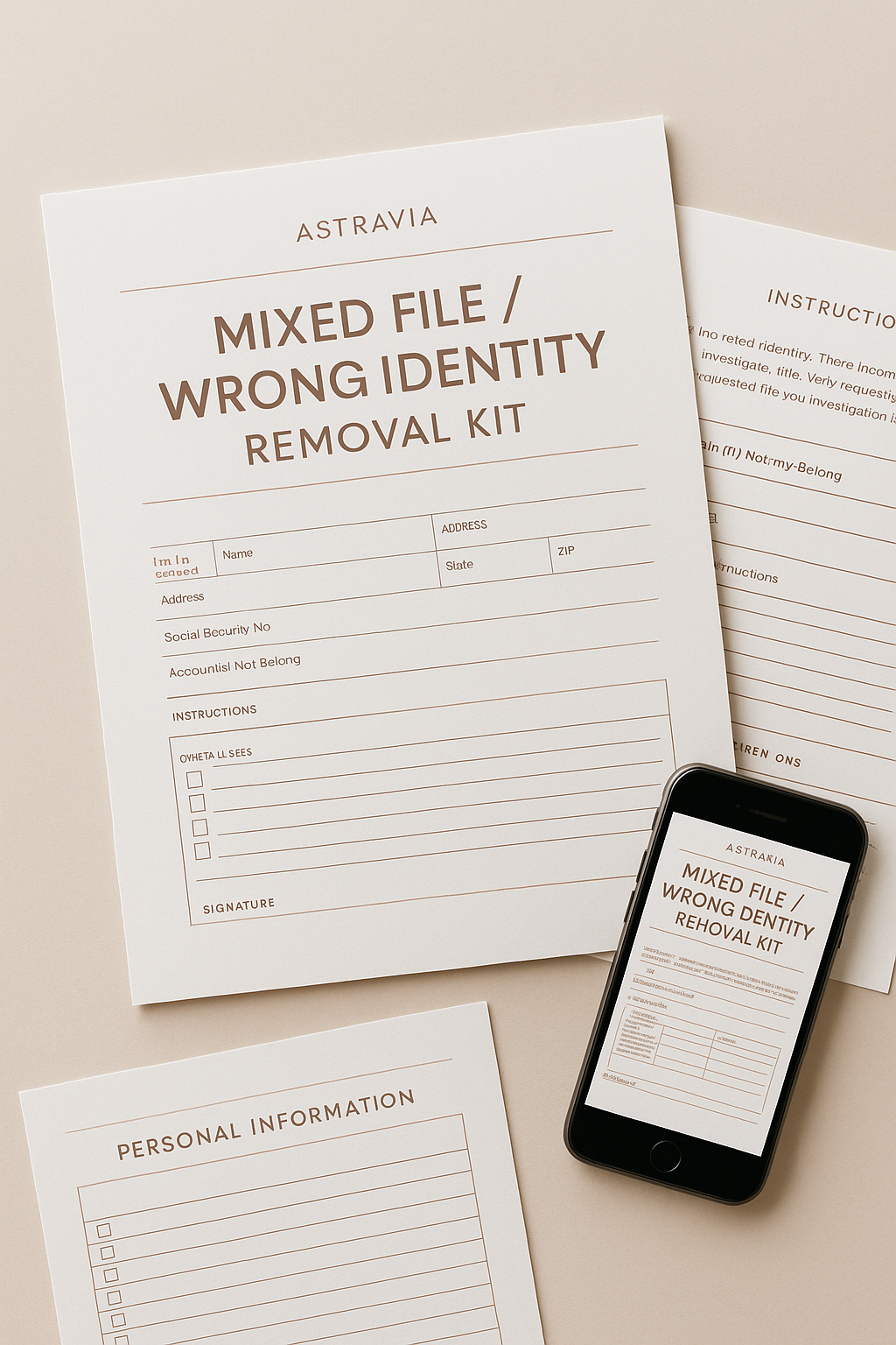 AstraVia Mixed File / Wrong Identity Removal System-Premium Edition
