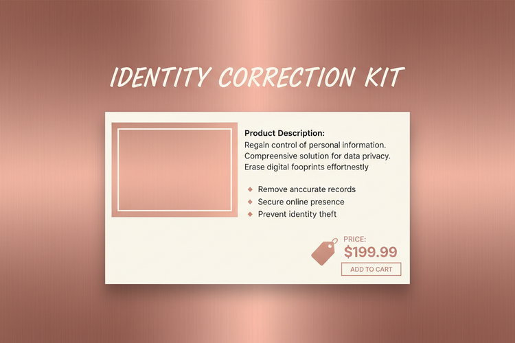 Identity Correction Kits
