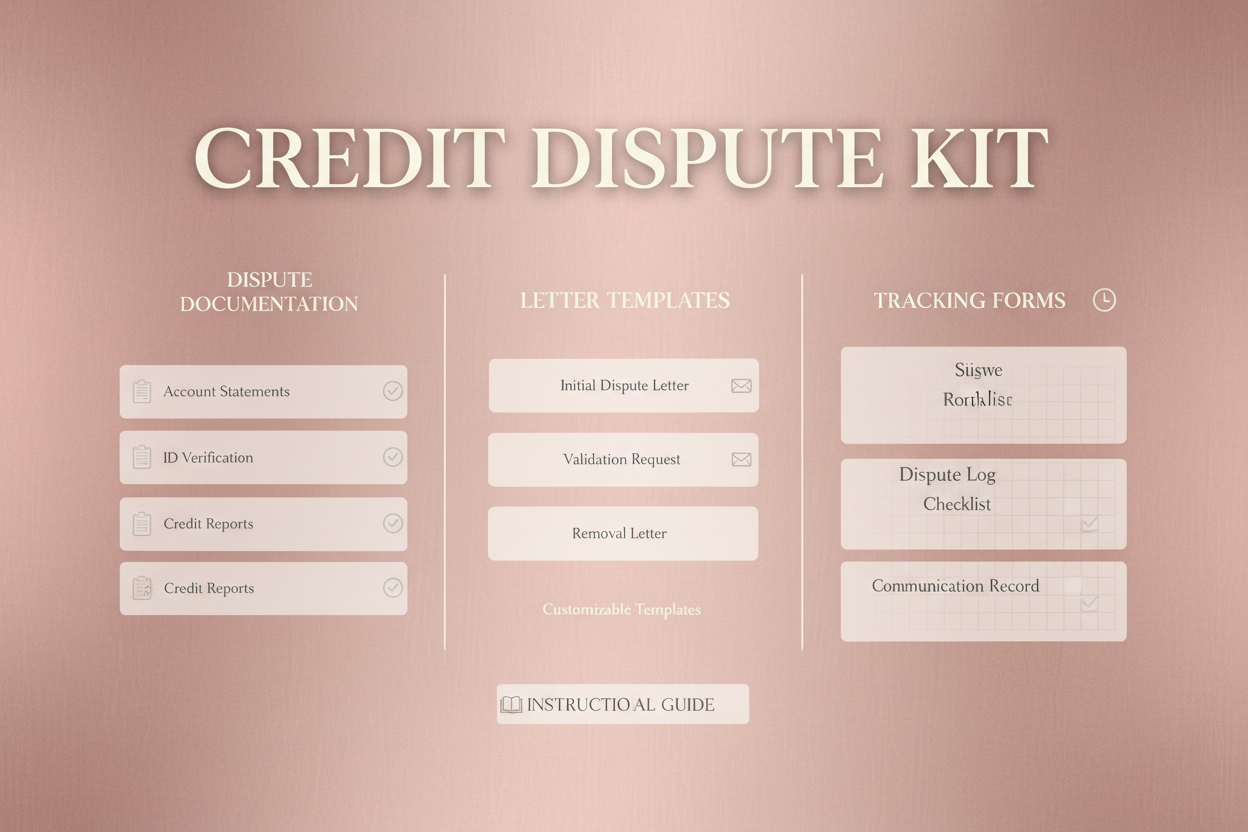 Credit Dispute Kits