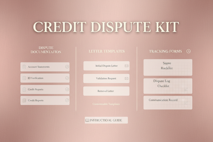 Credit Dispute Kits