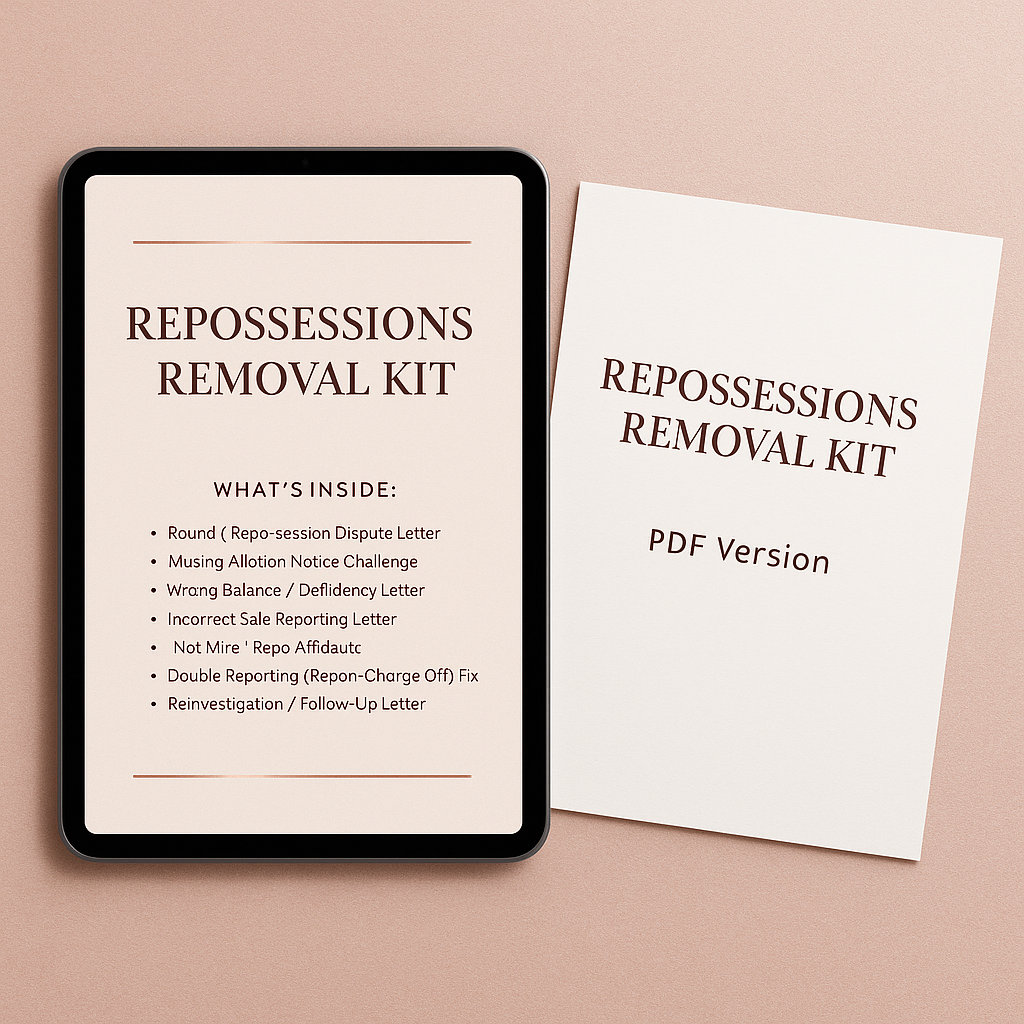 AstraVia Repossessions Correction Kit-Standard Edition