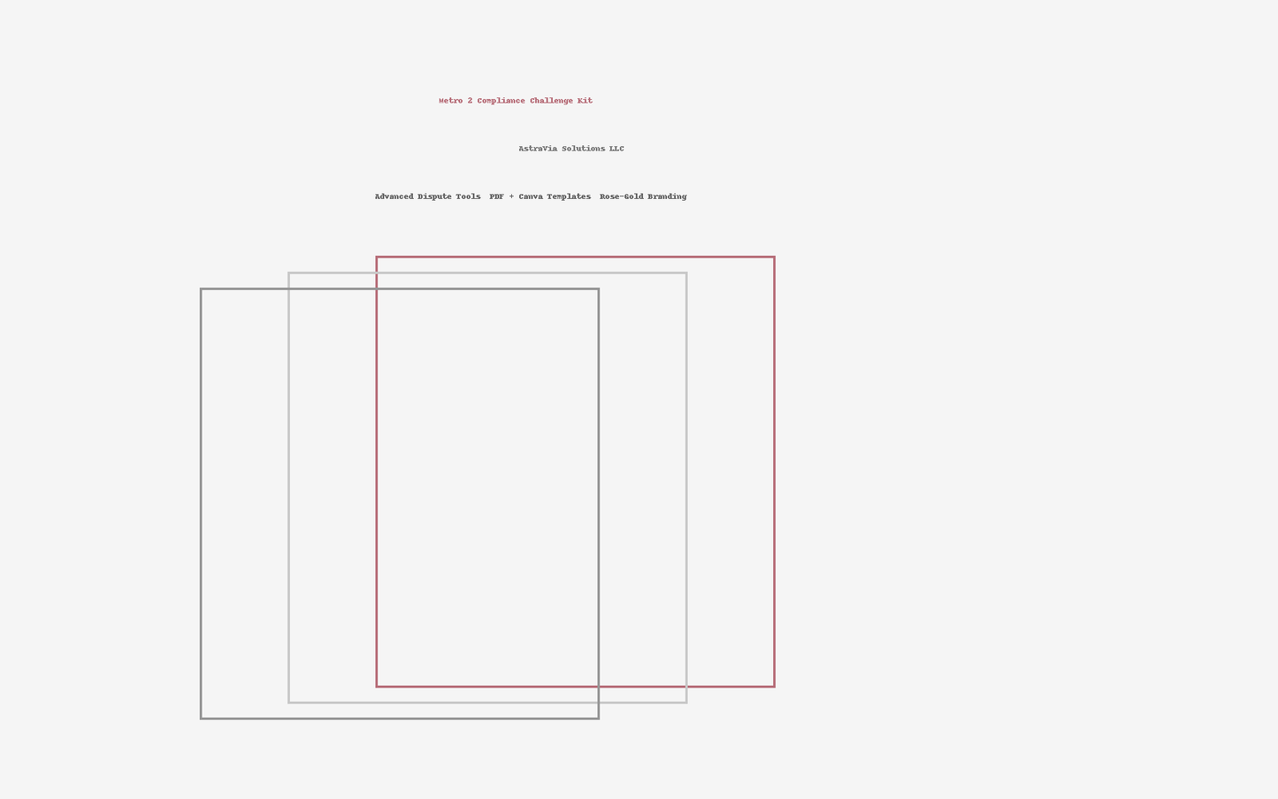 AstraVia Advanced Metro 2 Compliance Challenge System-Premium Edition