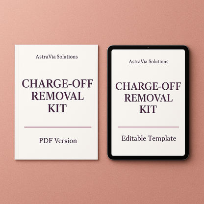 AstraVia Charge-Off Deletion Kit-Standard Edition