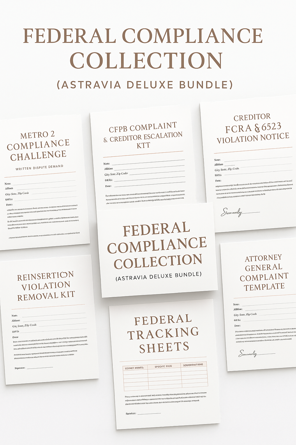AstraVia Federal Compliance Bundle-Elite Edition