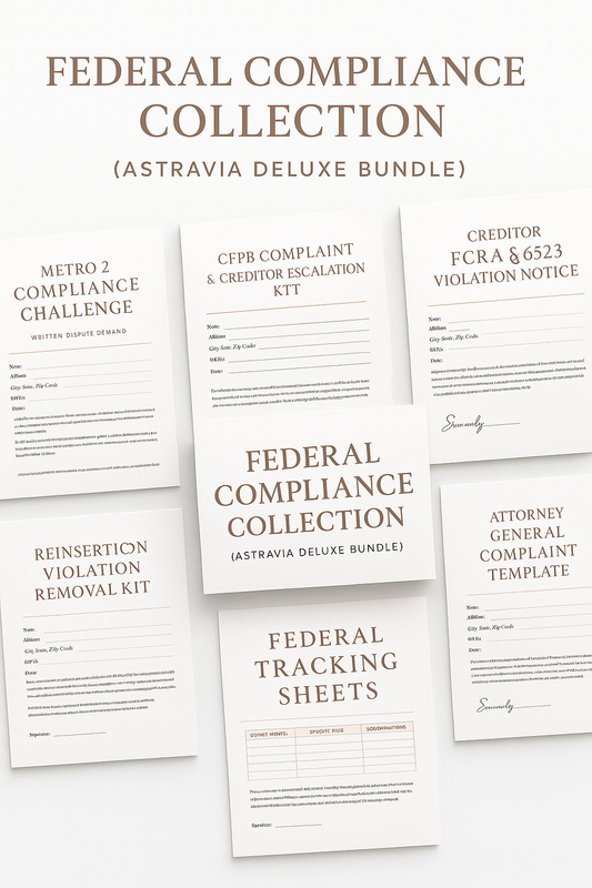 AstraVia Federal Compliance Bundle-Elite Edition