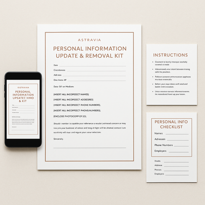 AstraVia Personal Information Dispute Kit-Standard Edition