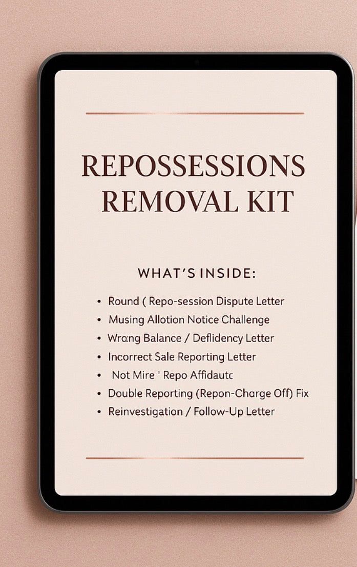 AstraVia Repossessions Correction Kit-Standard Edition